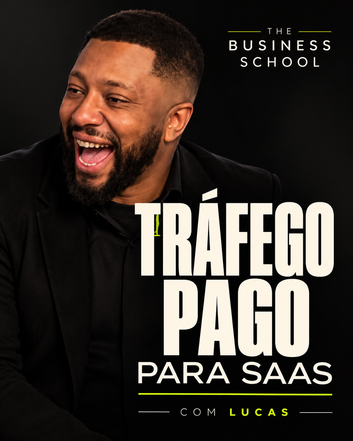 Capa da formação Tráfego pago para SaaS, com Lucas Henrique